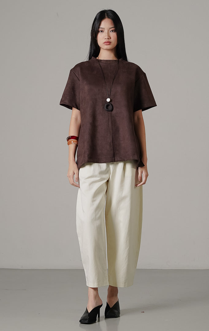 Callidora Top Dark Brown