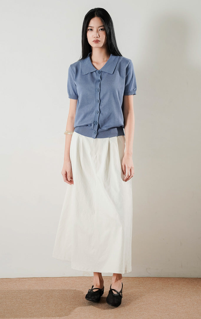 Gabriela Top Dusty Blue