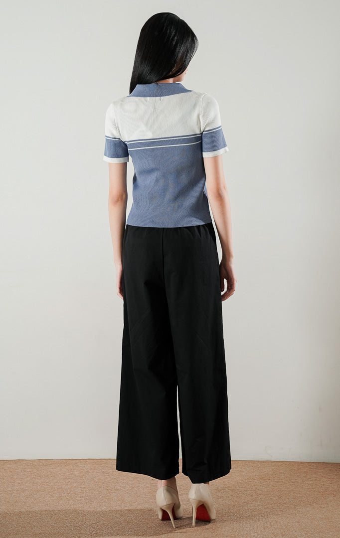 Carmen Top Dusty Blue