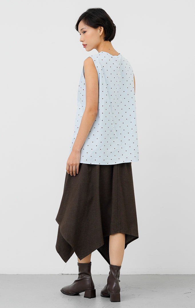 Izabelle Top Light Blue