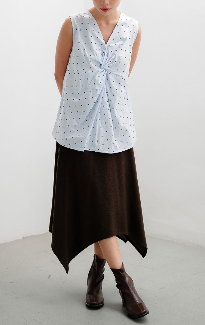 Izabelle Top Light Blue