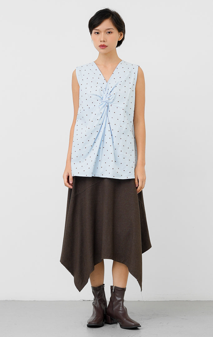 Izabelle Top Light Blue