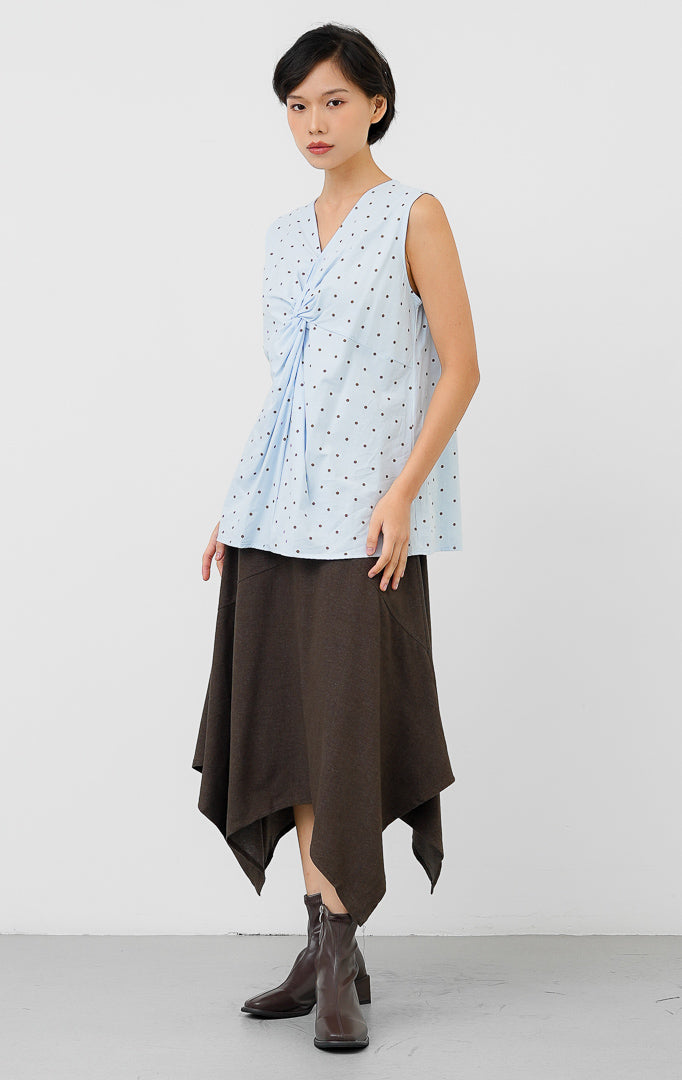 Izabelle Top Light Blue