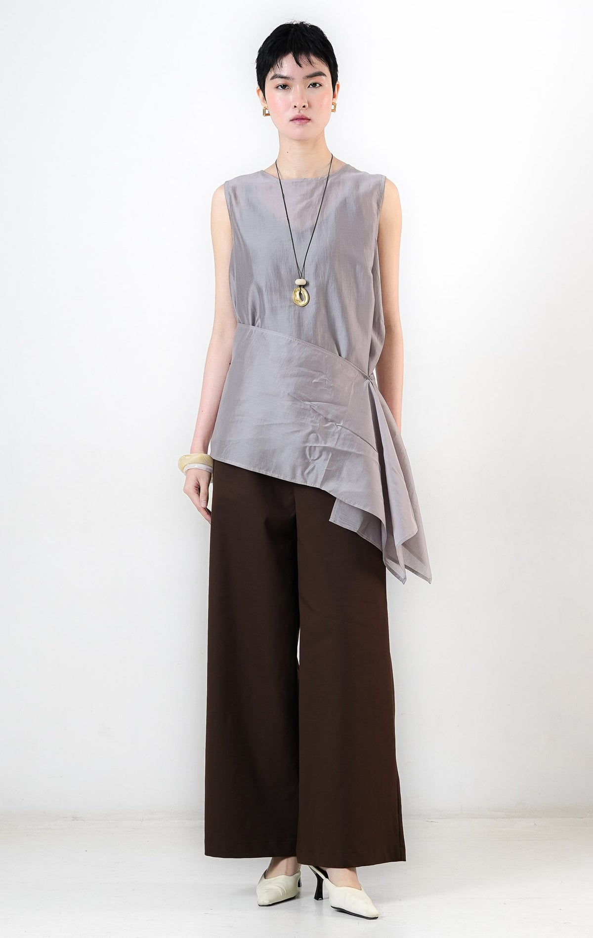 Jaide Top Grey