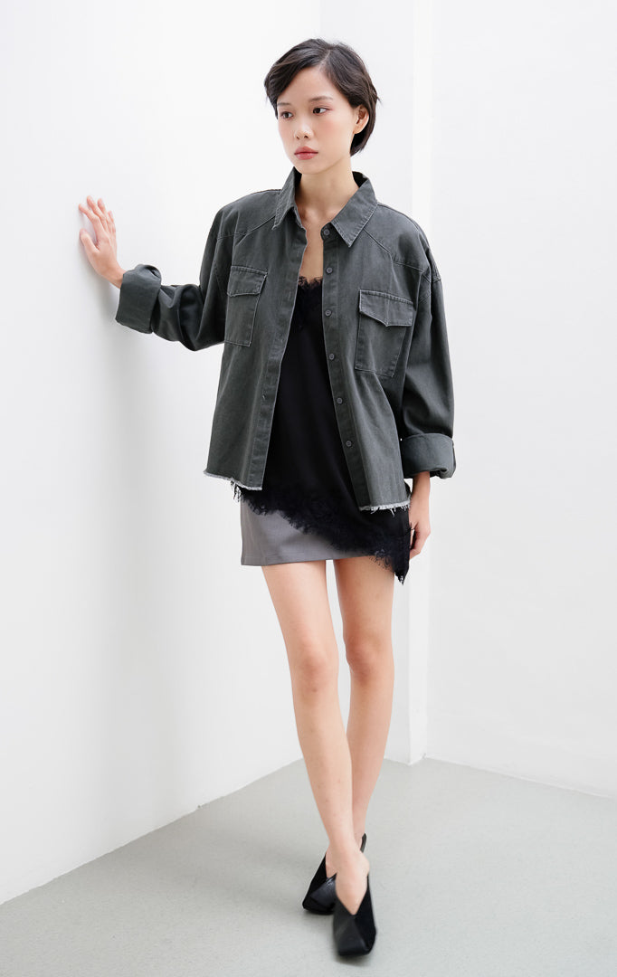 Jaxson Top Dark Grey