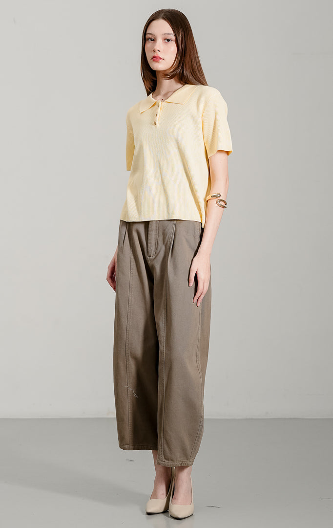 Griffin Top Yellow