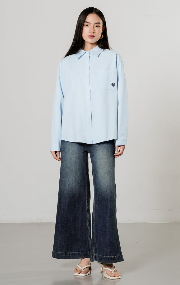 Claudette Top Light Blue