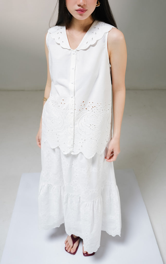 Therine Top White