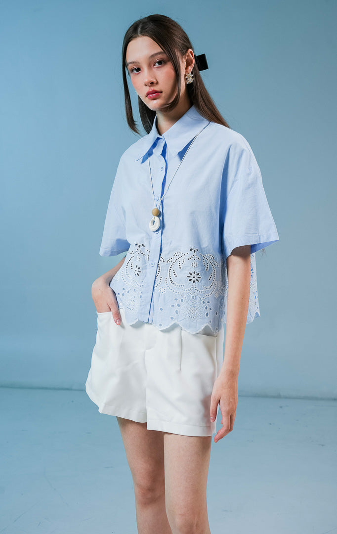 Annaleigh Top Blue