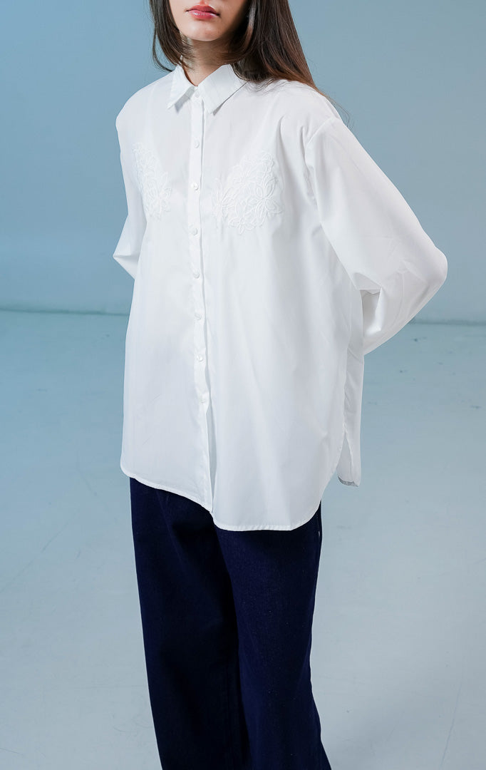 Cecilina Top White