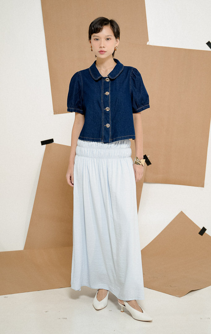 Hanson Top Dark Denim
