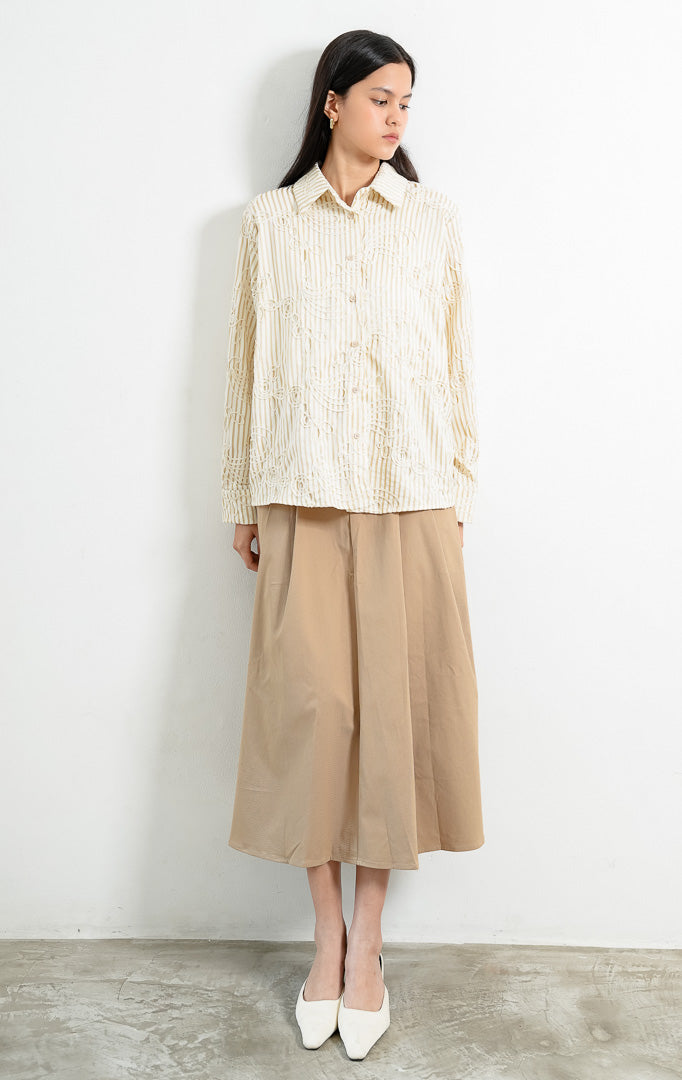 Hawthorne Top Khaki