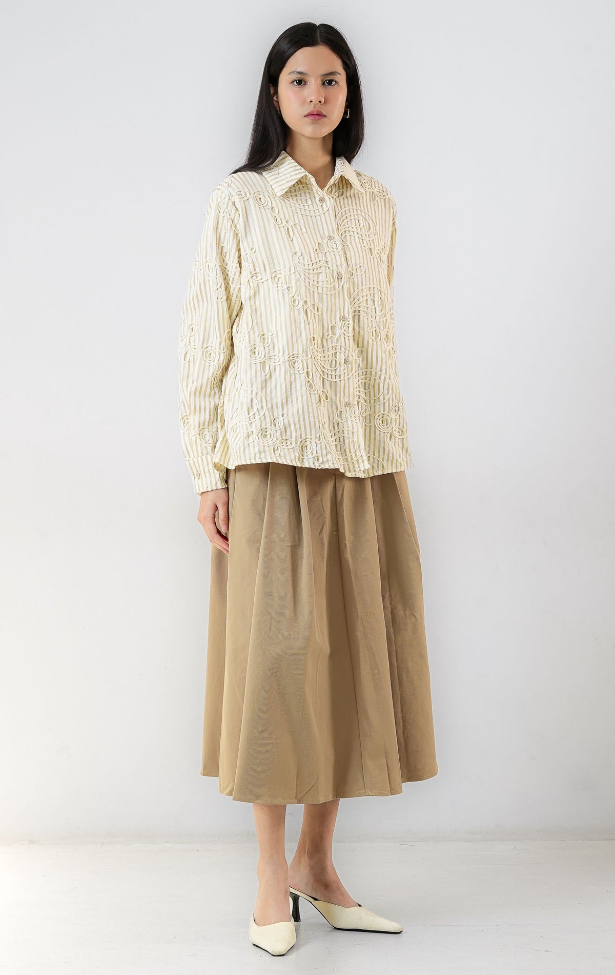 Hawthorne Top Khaki