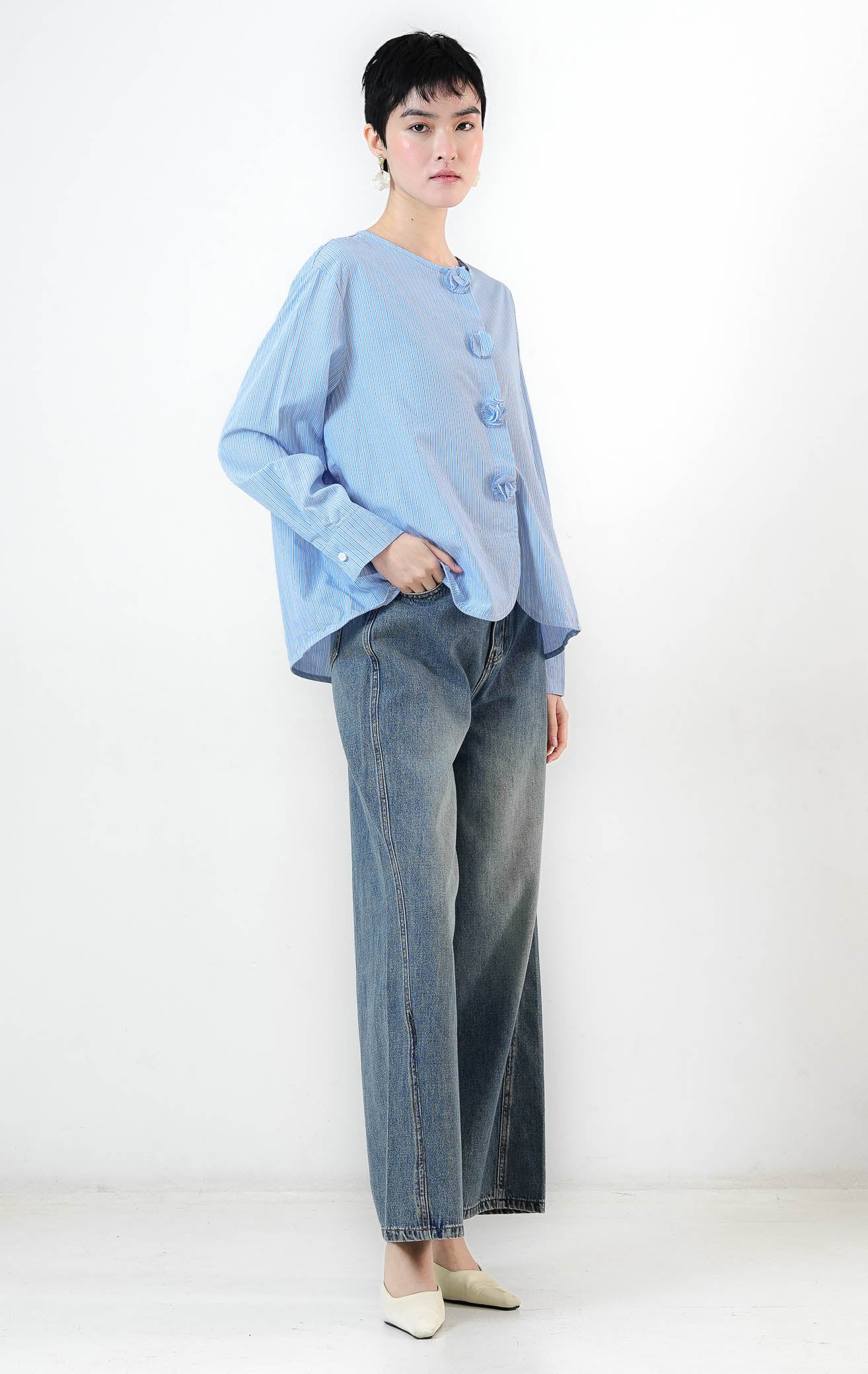 Azzuria Top Blue