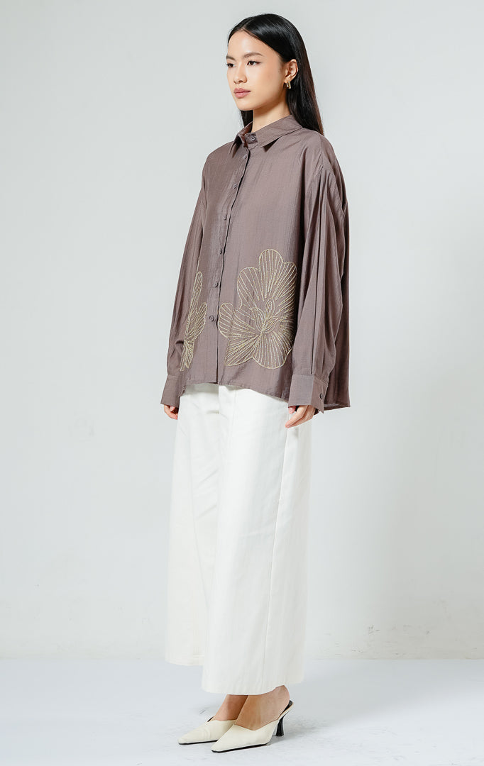 Loletta Top Taupe