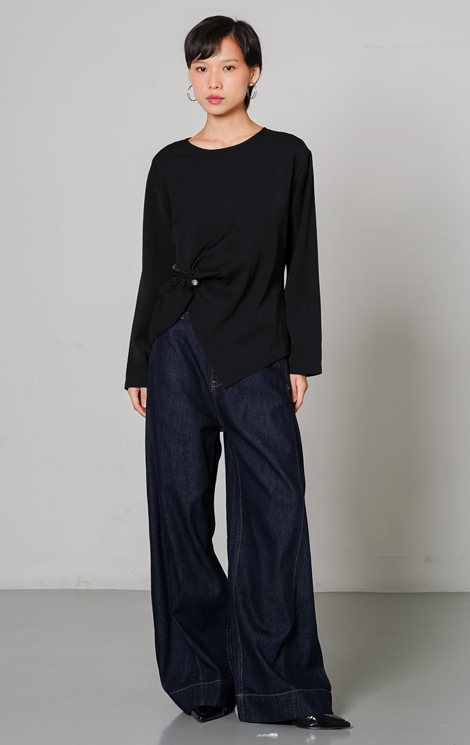 Wynston Top Black