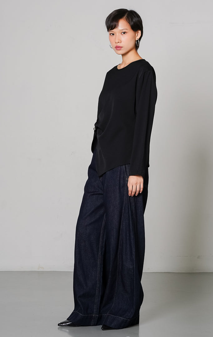 Wynston Top Black
