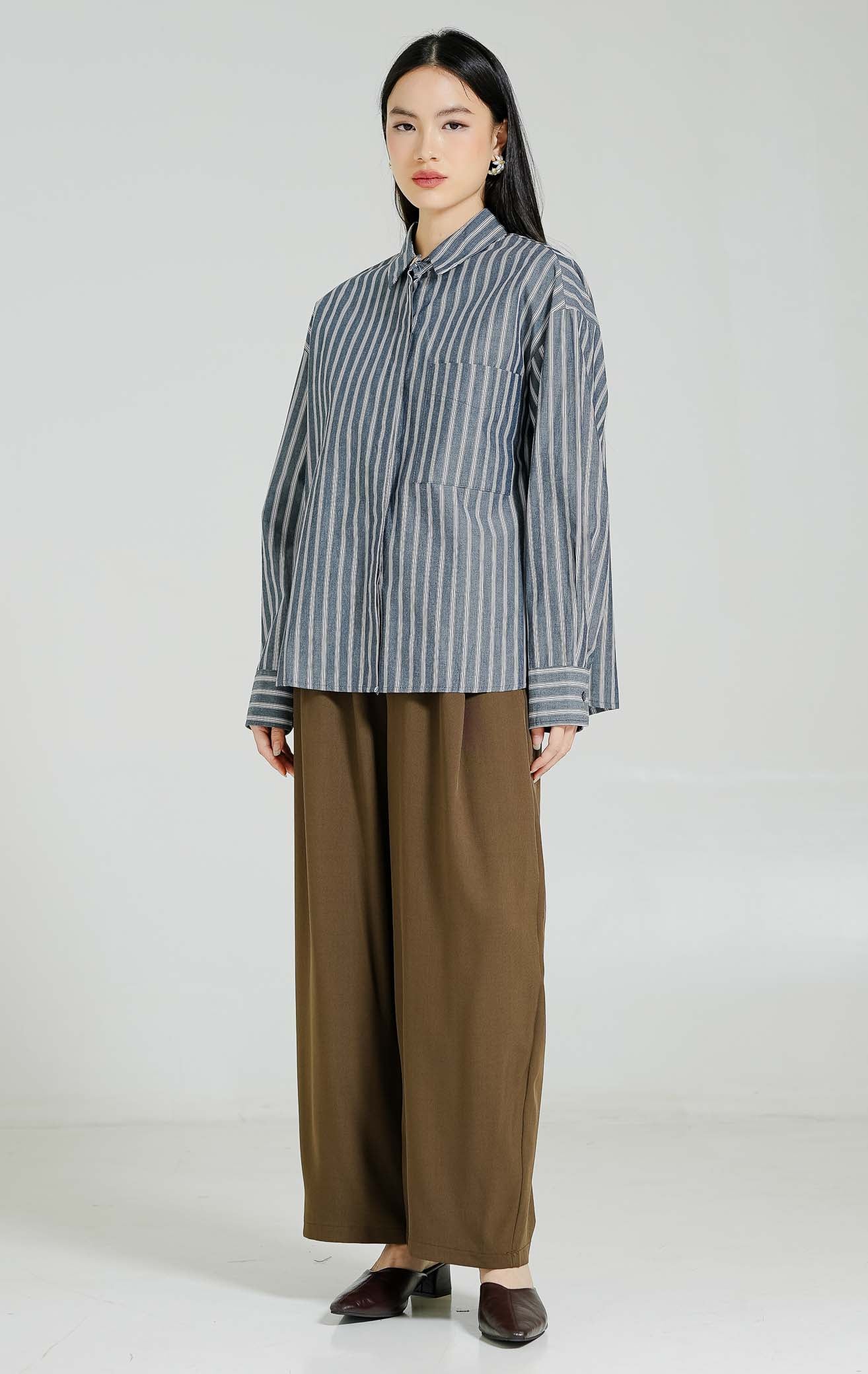 Lettie Top Dark Grey