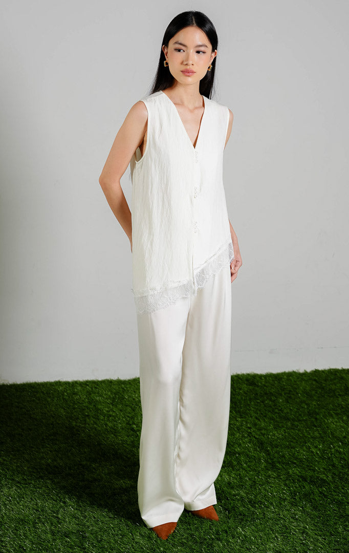 Wynne Top Ivory