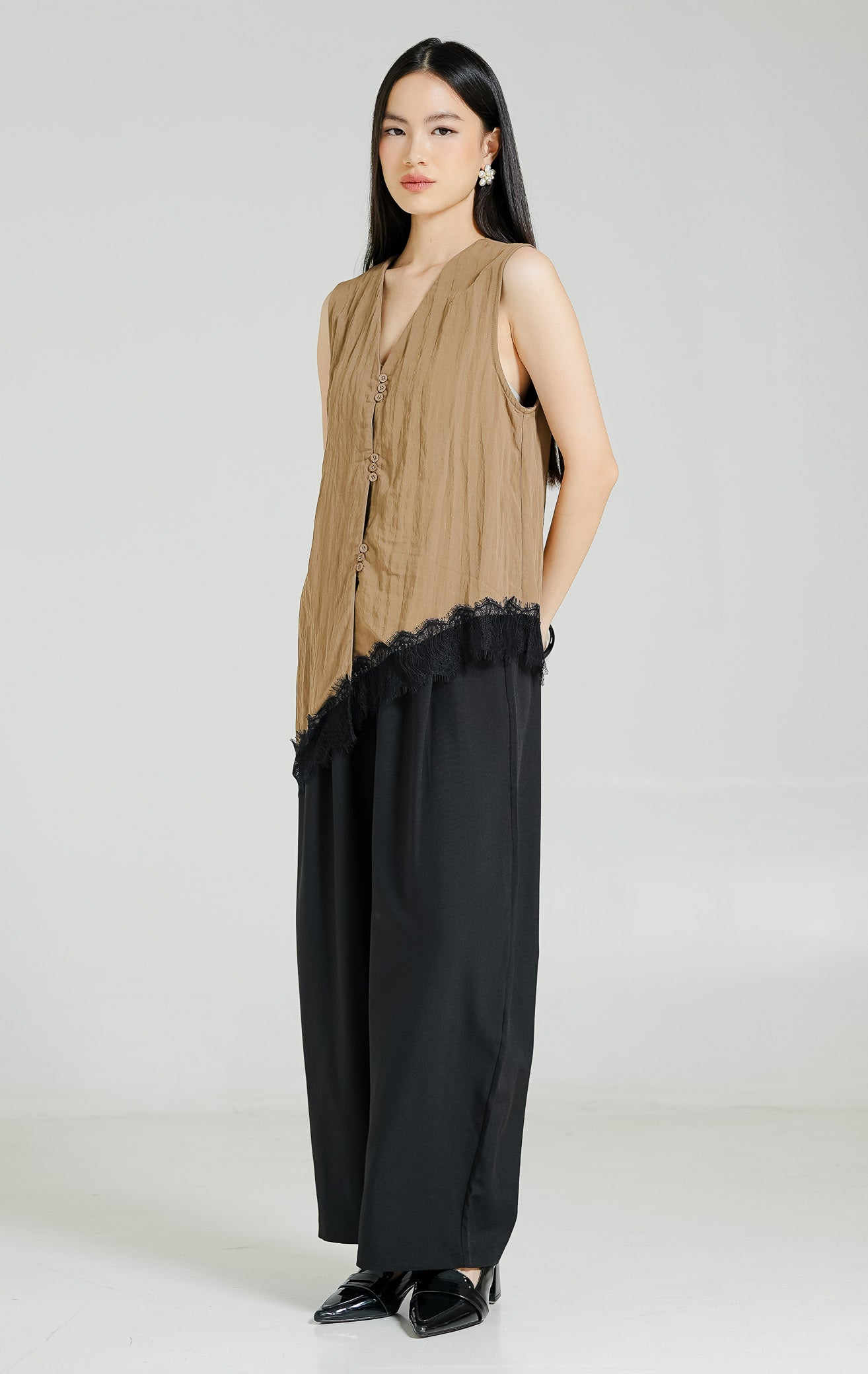 Wynne Top Light Brown