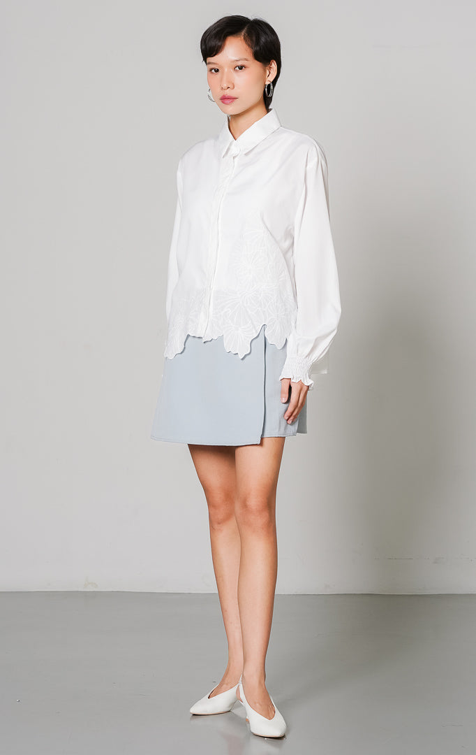 Iridessa Top White