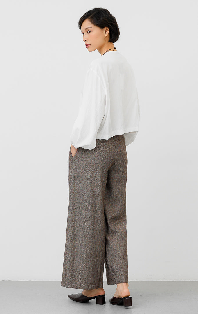 Damian Top White