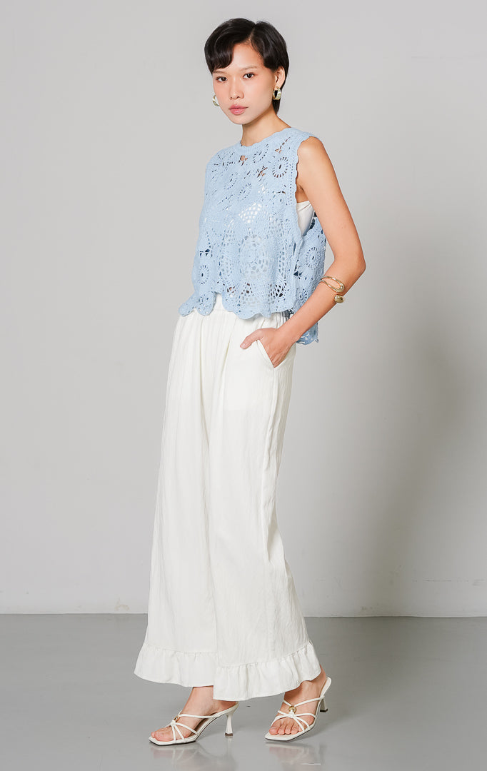 Garvella Top Light Blue