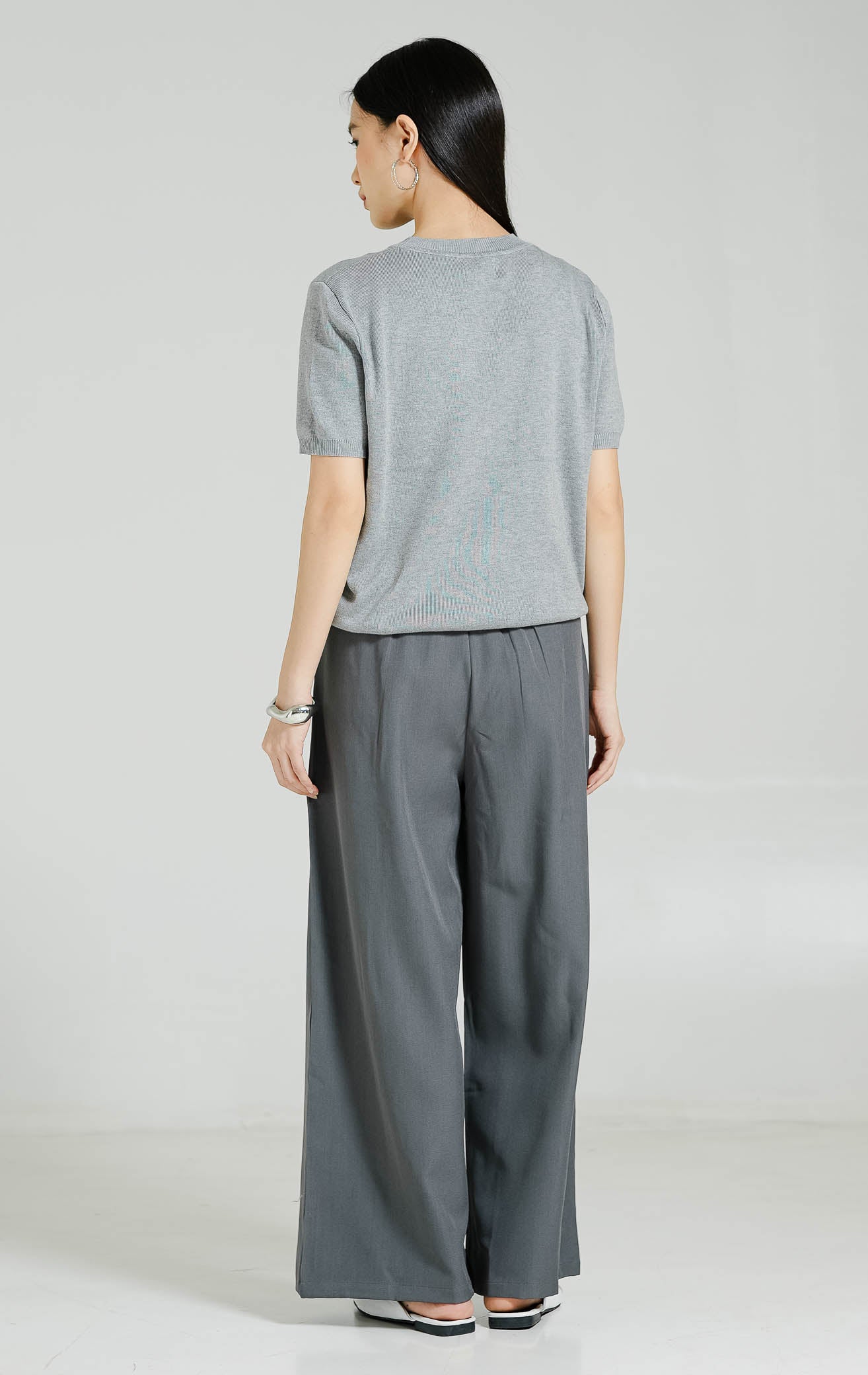 Nadeleine Top Grey