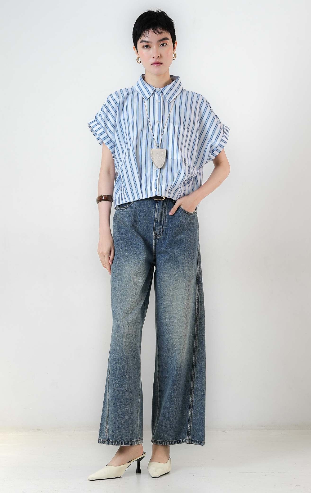 Addie Top Blue