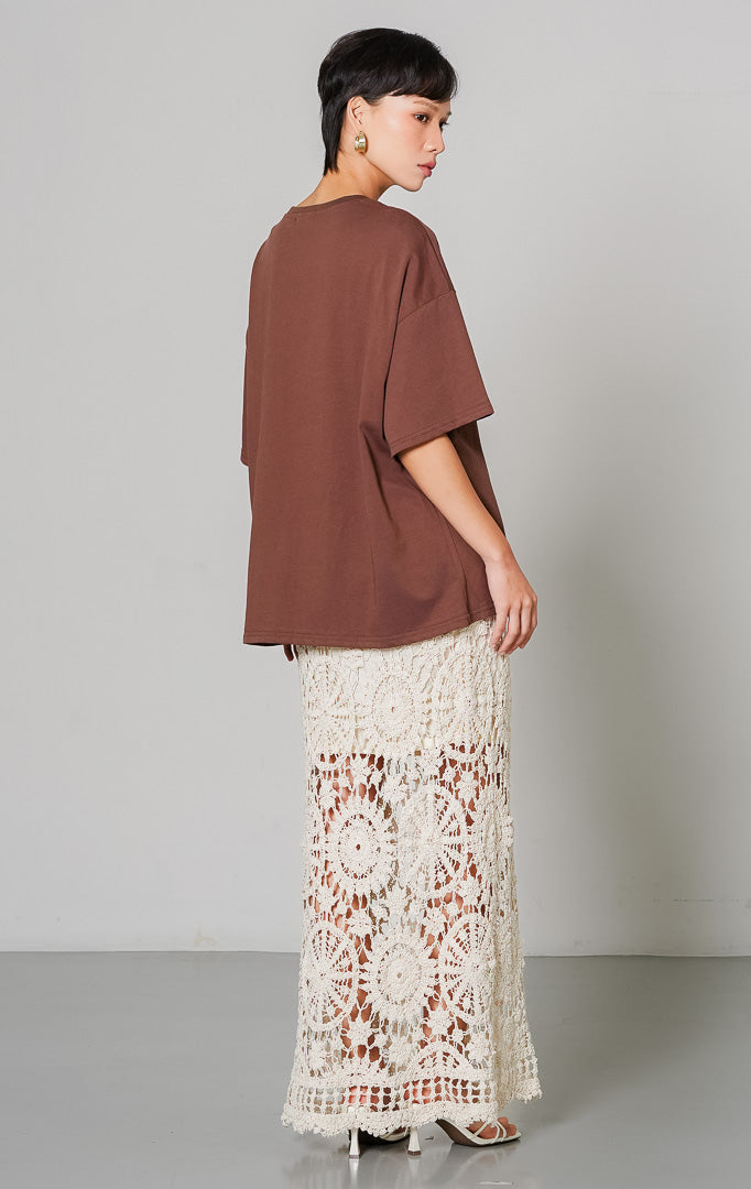 Greta Top Brown