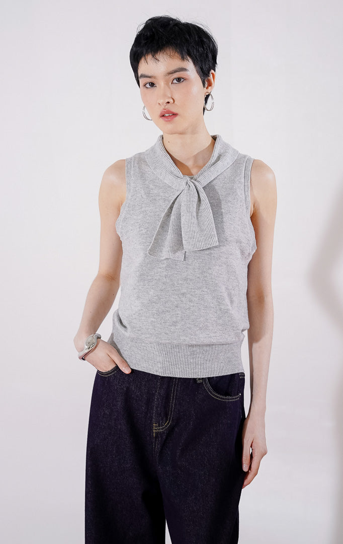 Claude Top Light Grey