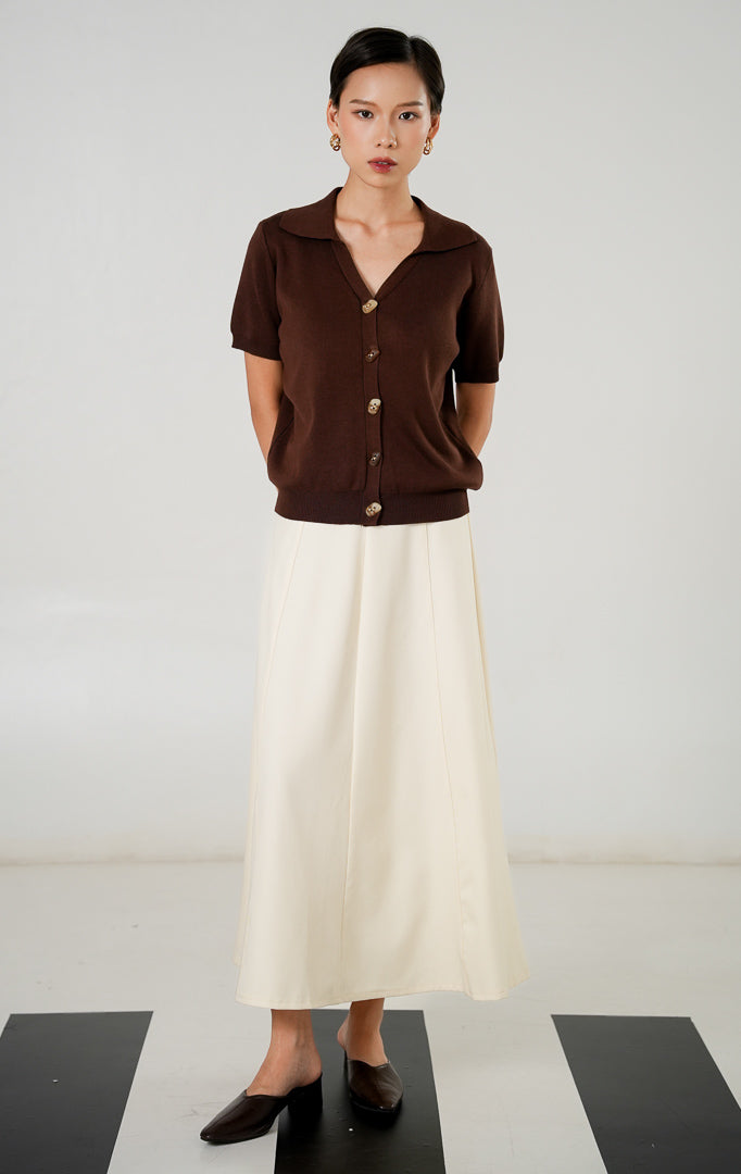 Esra Top Brown