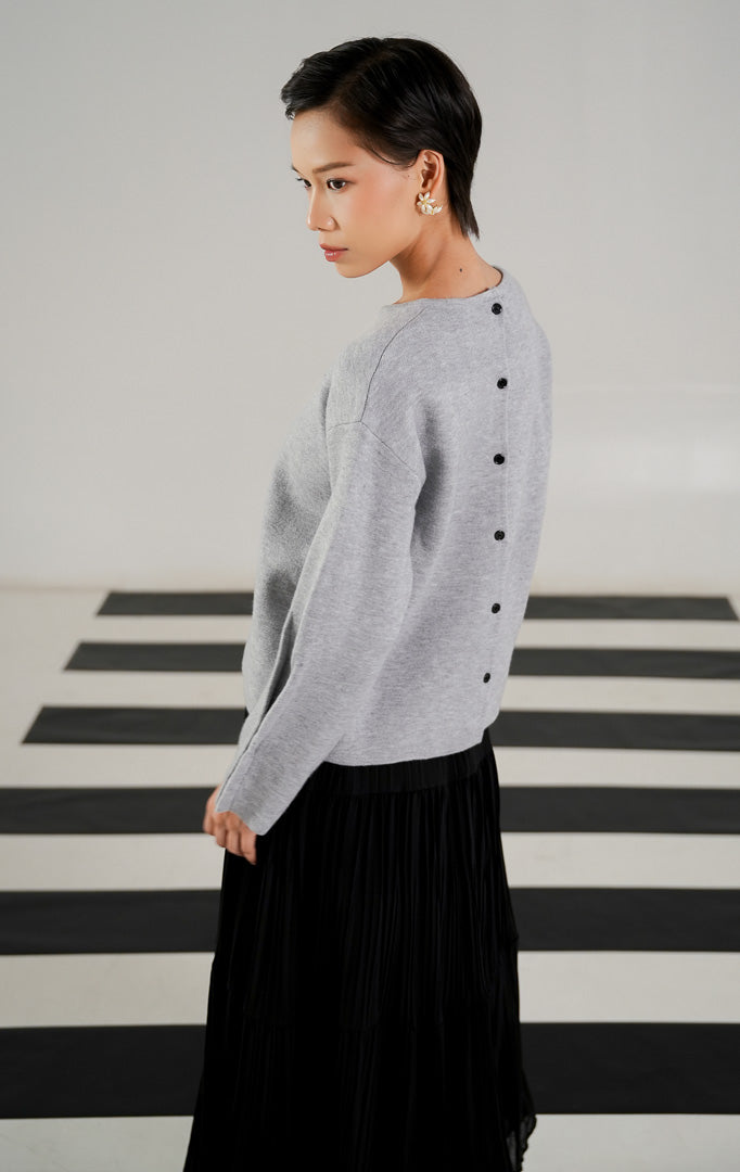Lorie Cardigan Grey