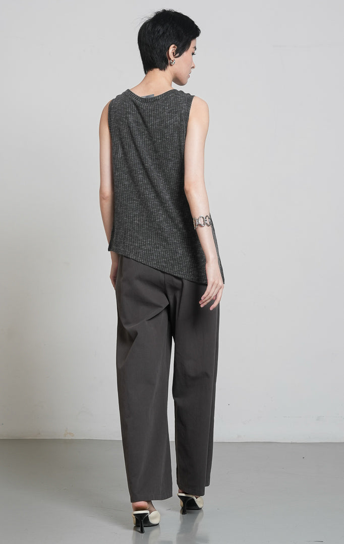 Vareena Top Dark Grey