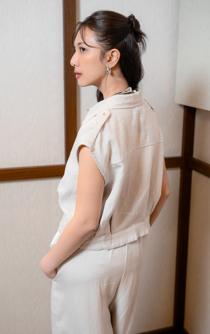 SF Luneira Top Ivory