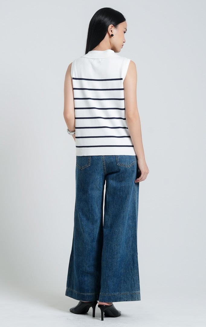 Saira Top White