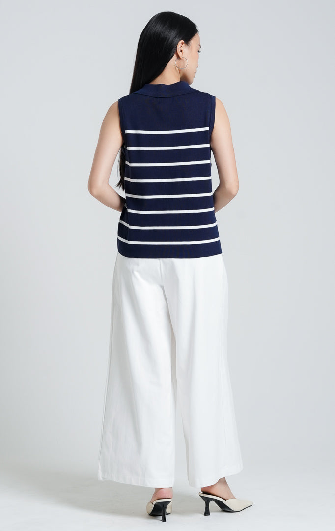 Saira Top Navy