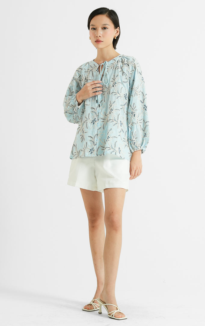 Robena Top Light Blue