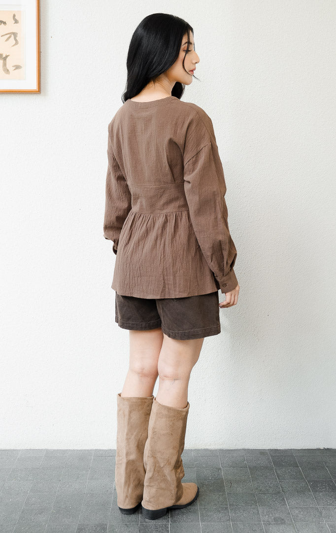 SF Lorin Top - Dark Brown