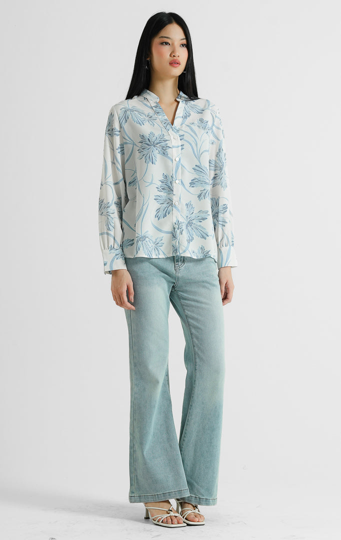 Morven Top Light Blue