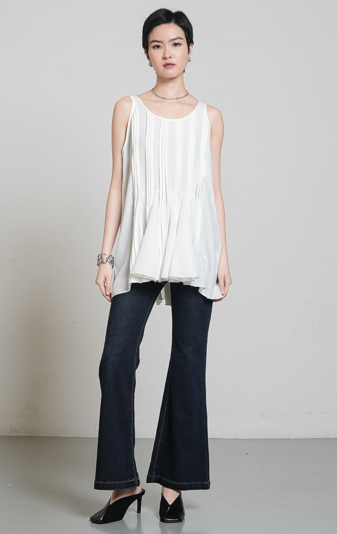 Luneth Top White