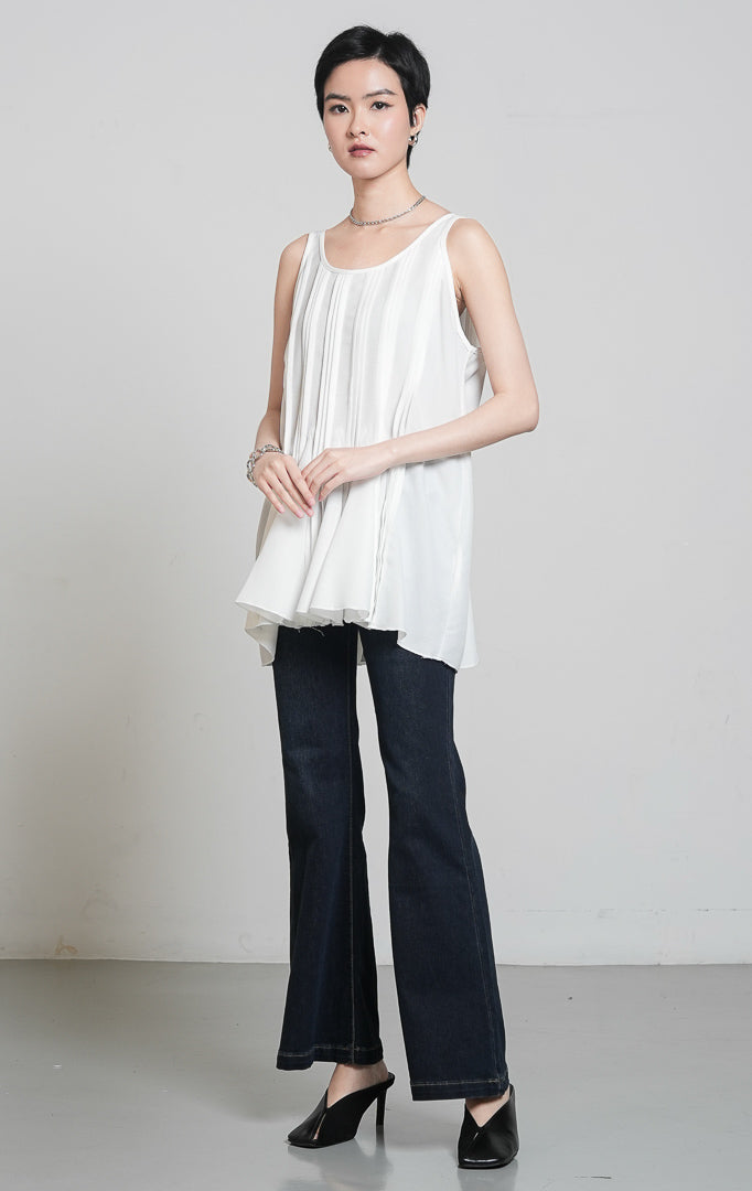 Luneth Top White