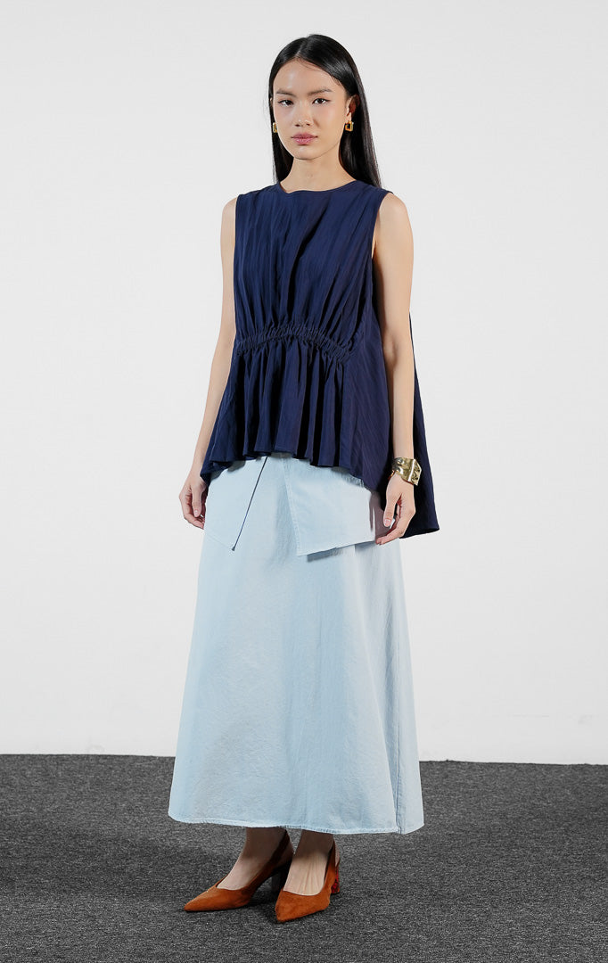 Tansy Top Navy