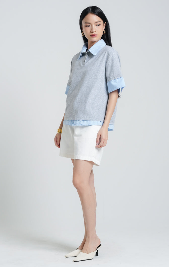 Harriet Top Grey