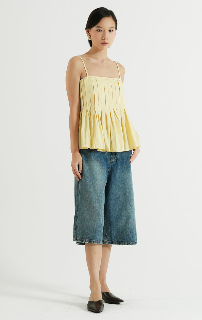 Dahliane Top Butter Yellow