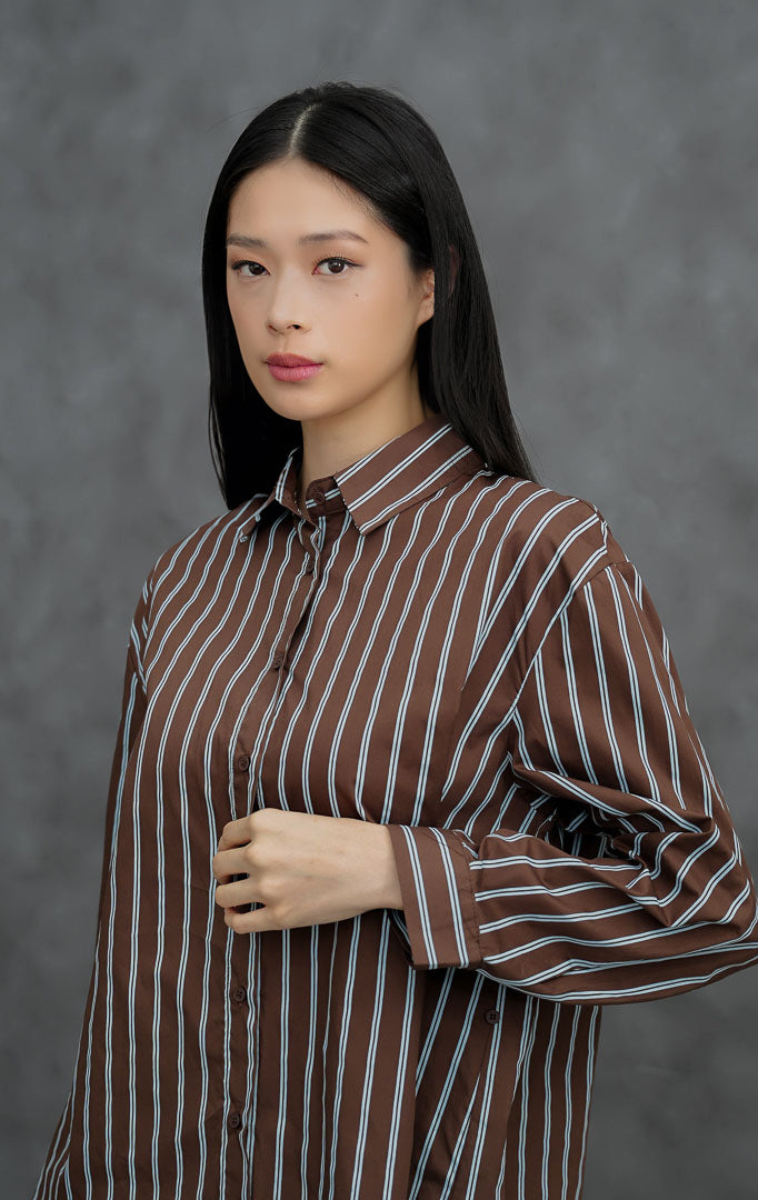 Bellaire Top Dark Brown