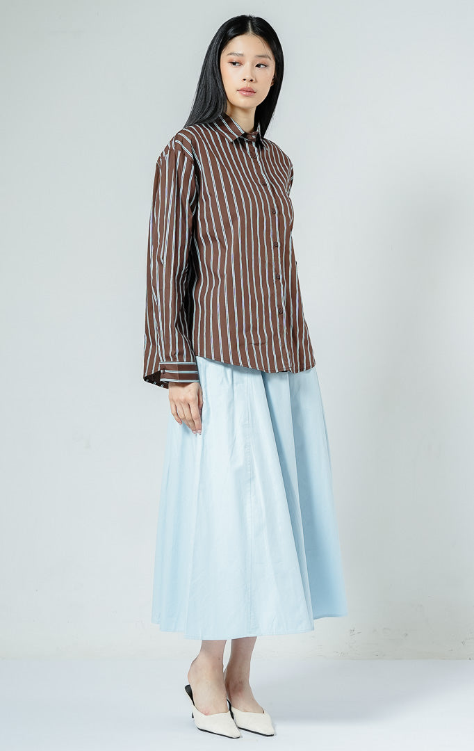 Bellaire Top Dark Brown