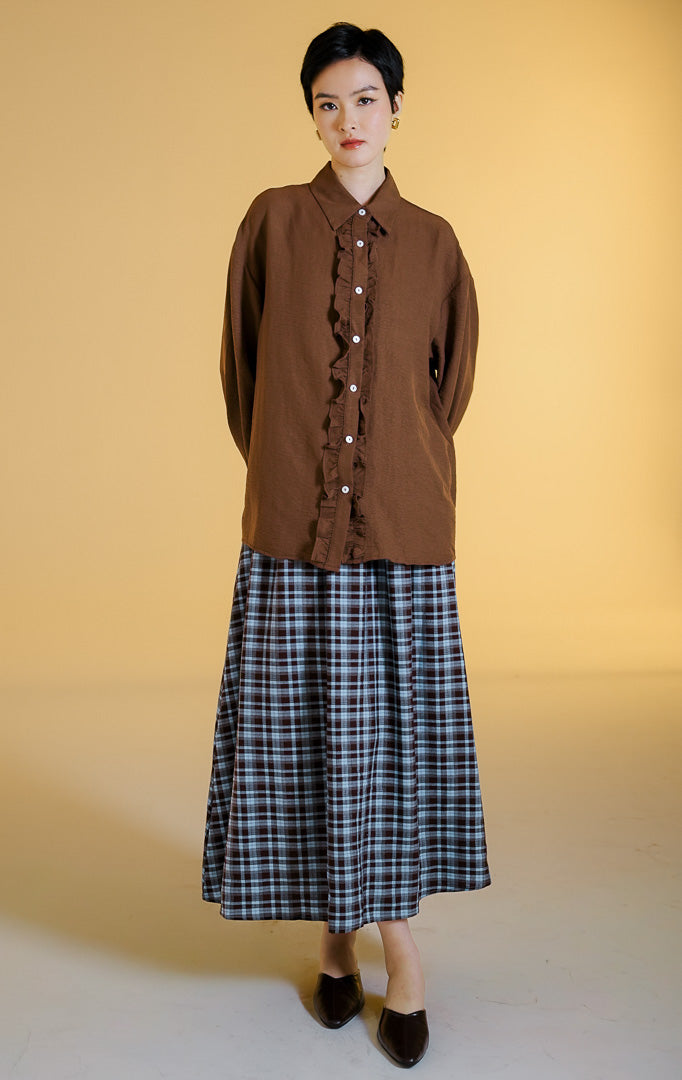 Mirena Top Dark Brown