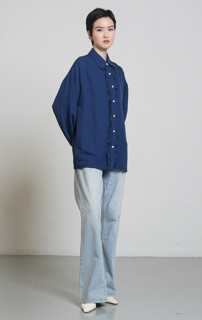 Mirena Top Navy