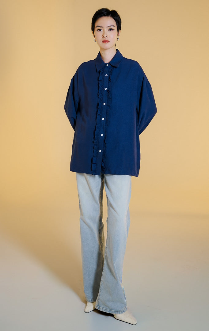 Mirena Top Navy